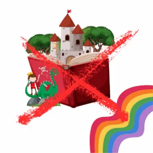 Mainstream kids’ stories promoting wrong values without purpose, contrasted with Mayous moral and faith-based books