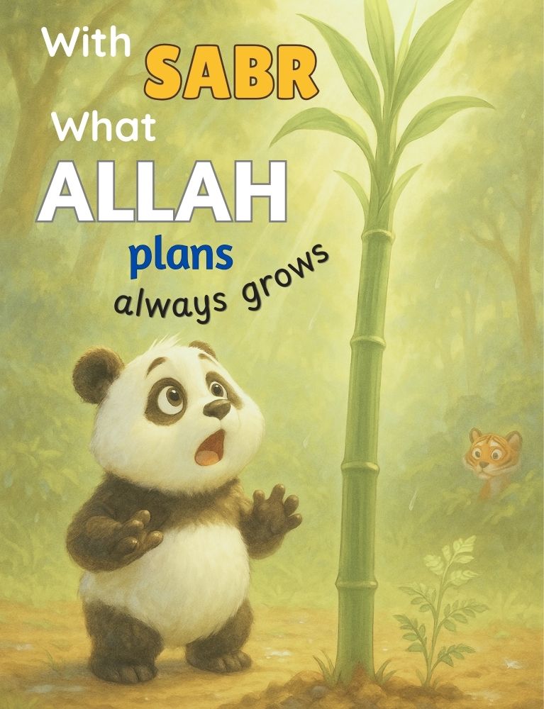 Cover of With Sabr, What Allah Plans Always Grows