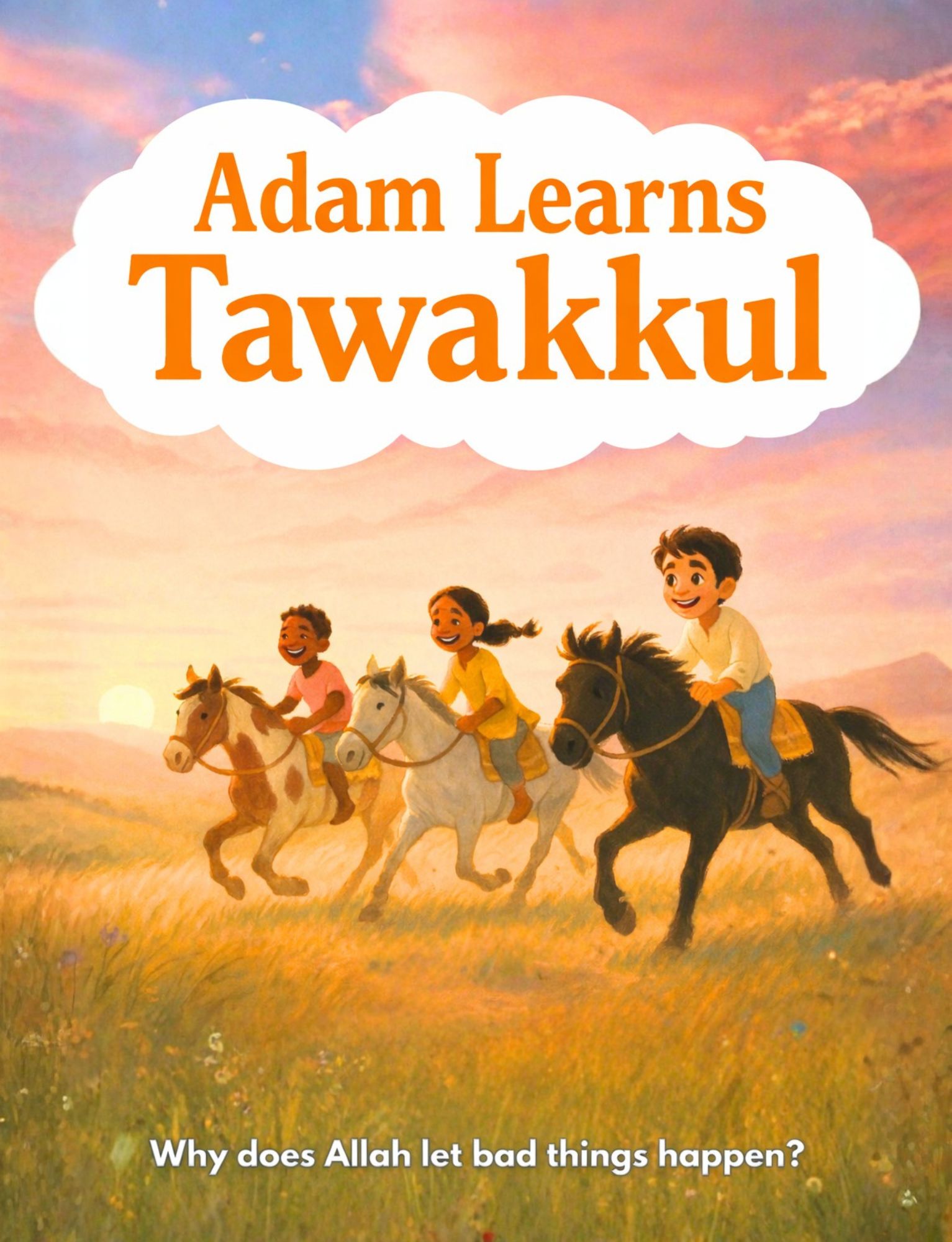 Cover of Adam Learns Tawakkul: A children’s story book about trusting Allah