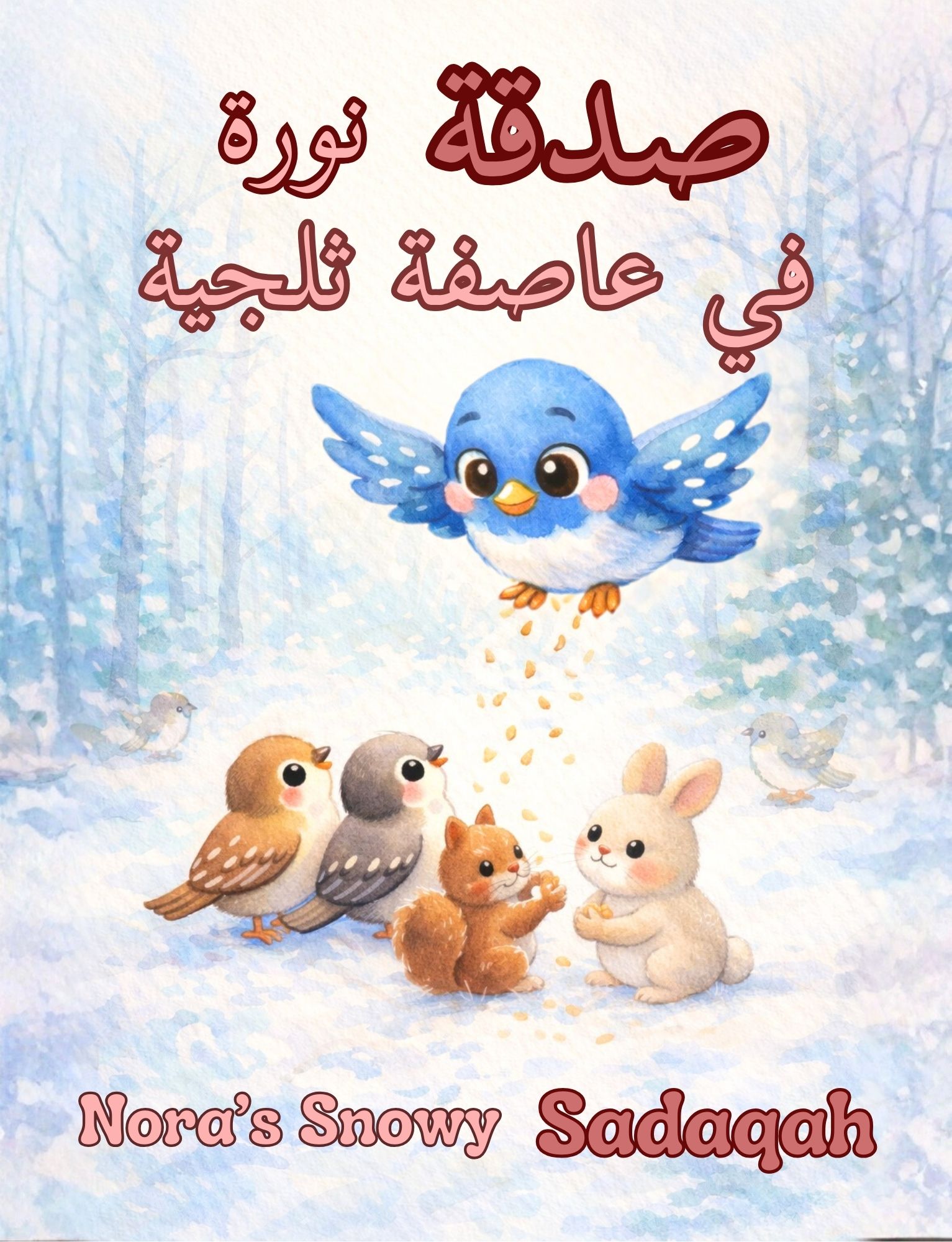 Cover of Nora’s Snowy Sadaqah صدقة نورة في عاصفة ثلجية