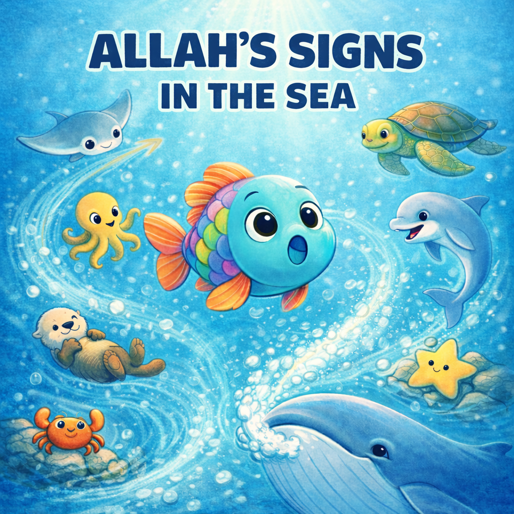 Cover of Allah’s Signs in the Sea