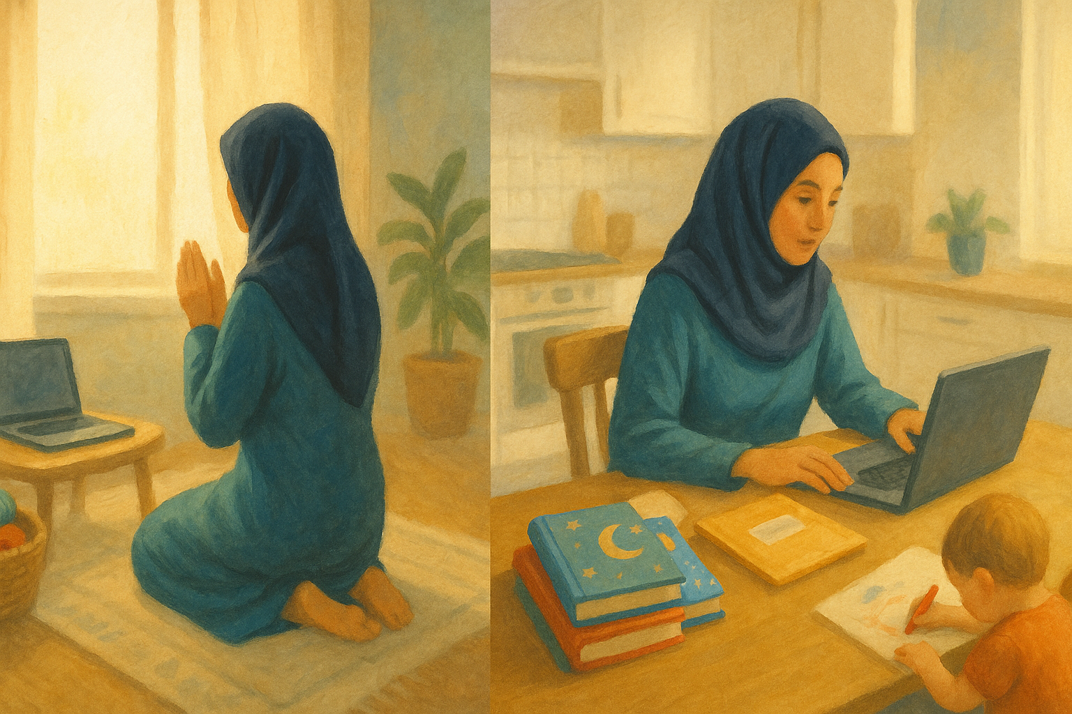 A Muslim Mom’s Struggle: How to Stay Home with Your Kids—and Still Have an Income