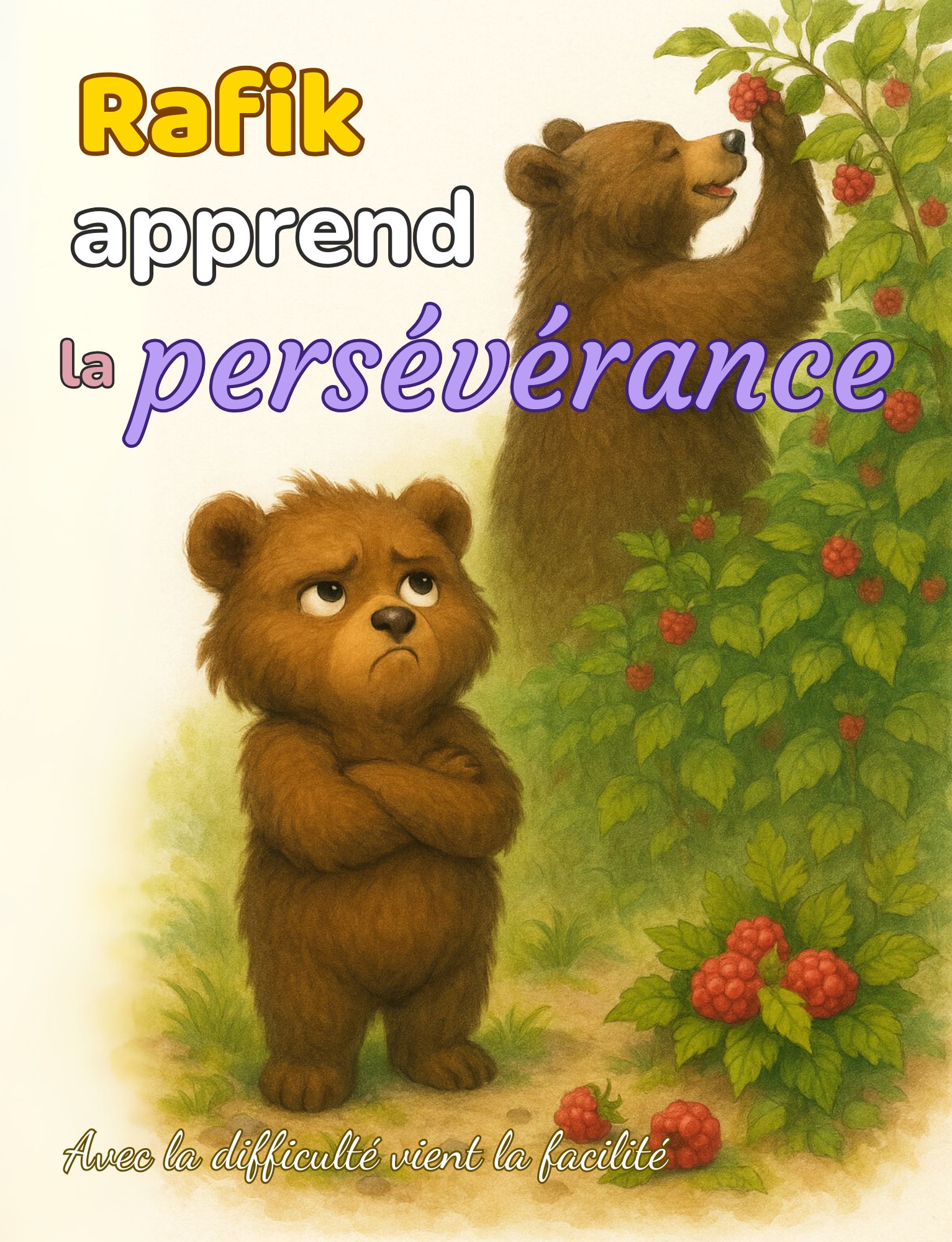 Couverture de Rafik apprend la persévérance
