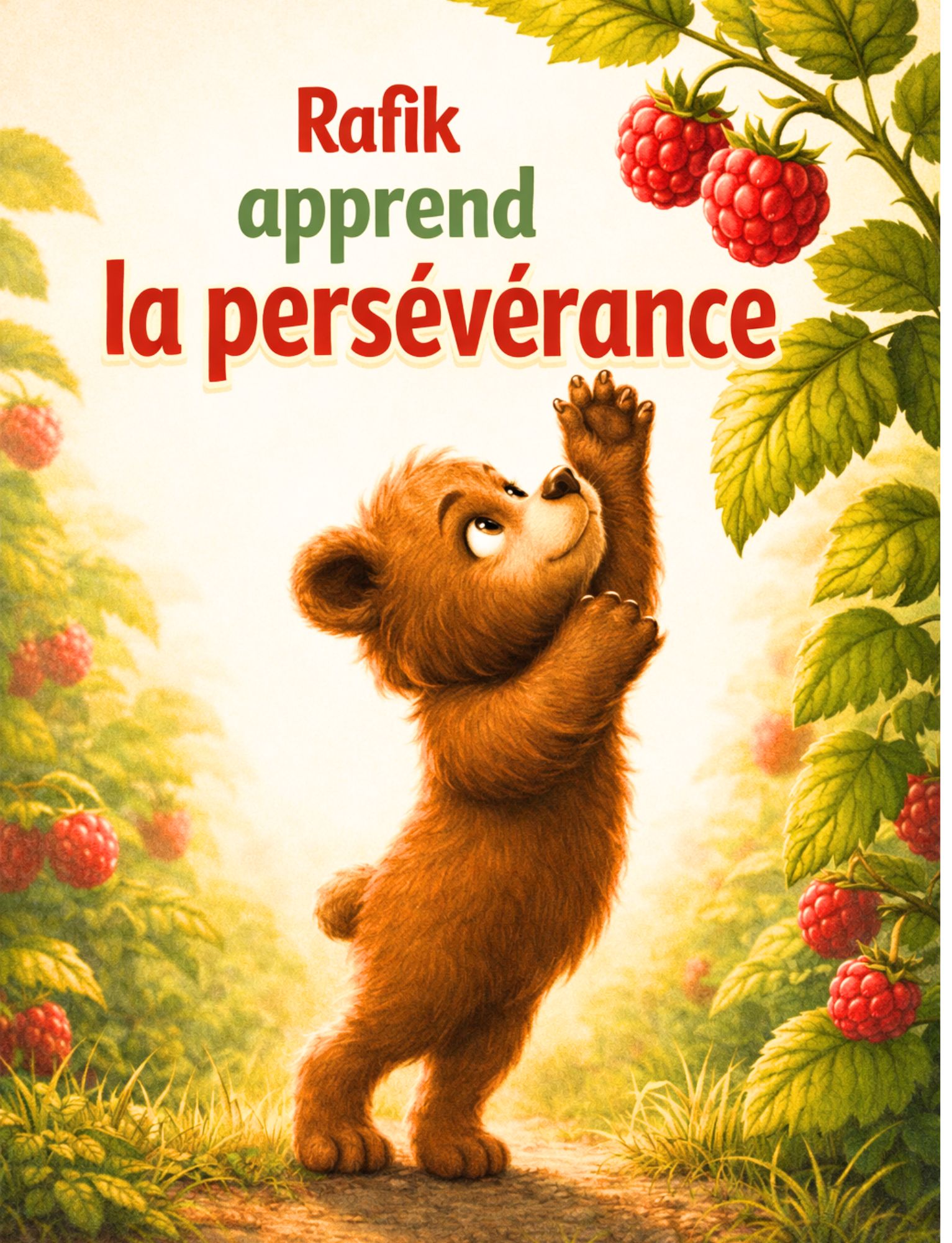 Couverture de Rafik apprend la persévérance