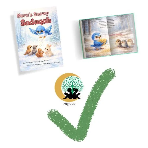 Fully illustrated engaging Muslim children’s books from Mayous Publishing, vibrant stories kids love to read